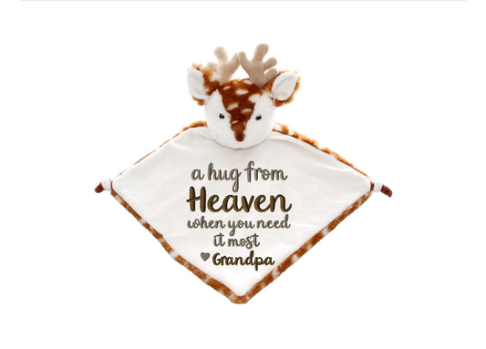 Personalized Hug From Heaven lovey