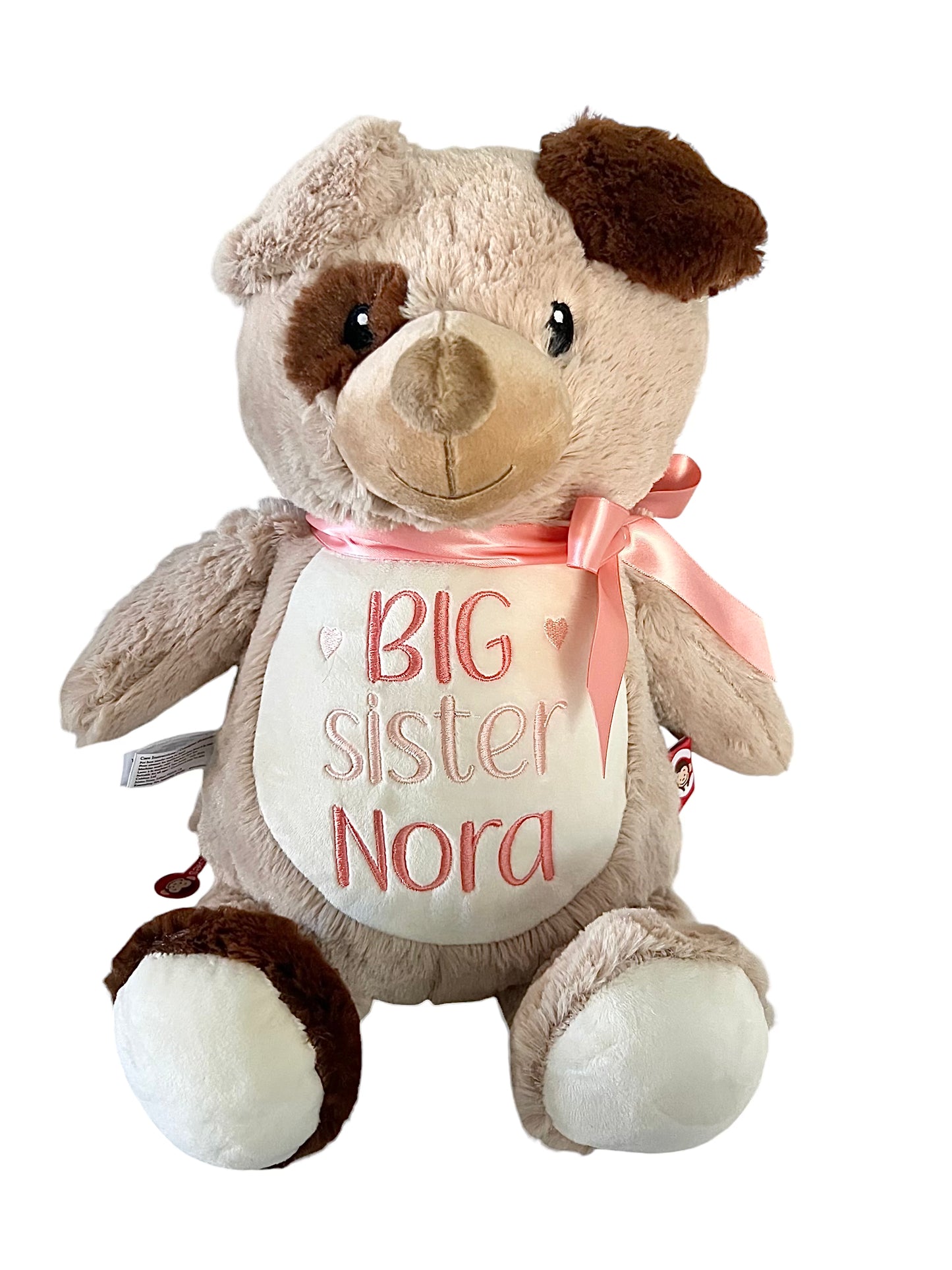 Personalized Big Sister Stuffed Animal