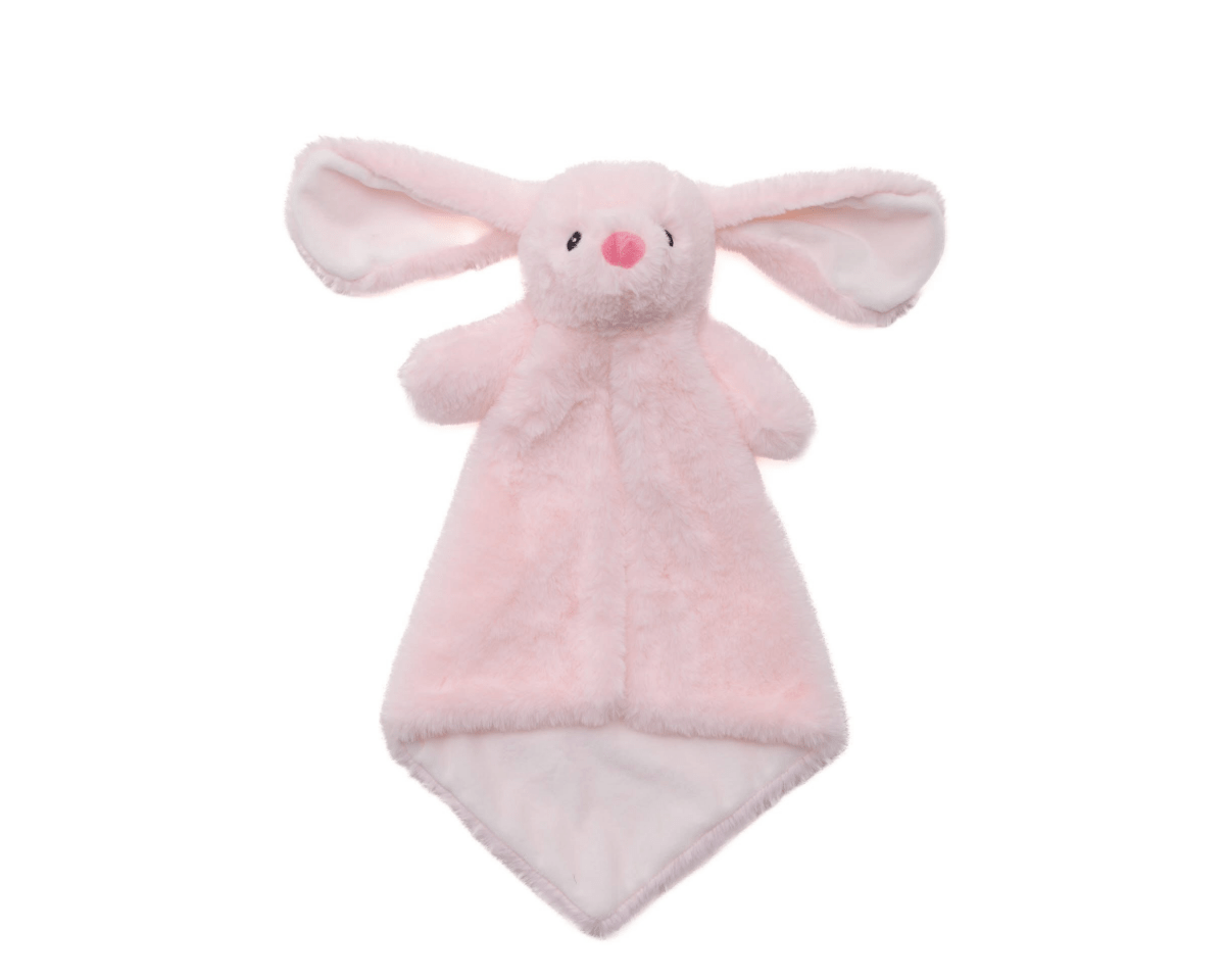 New Pink Bunny Lovey BlanketCubbies