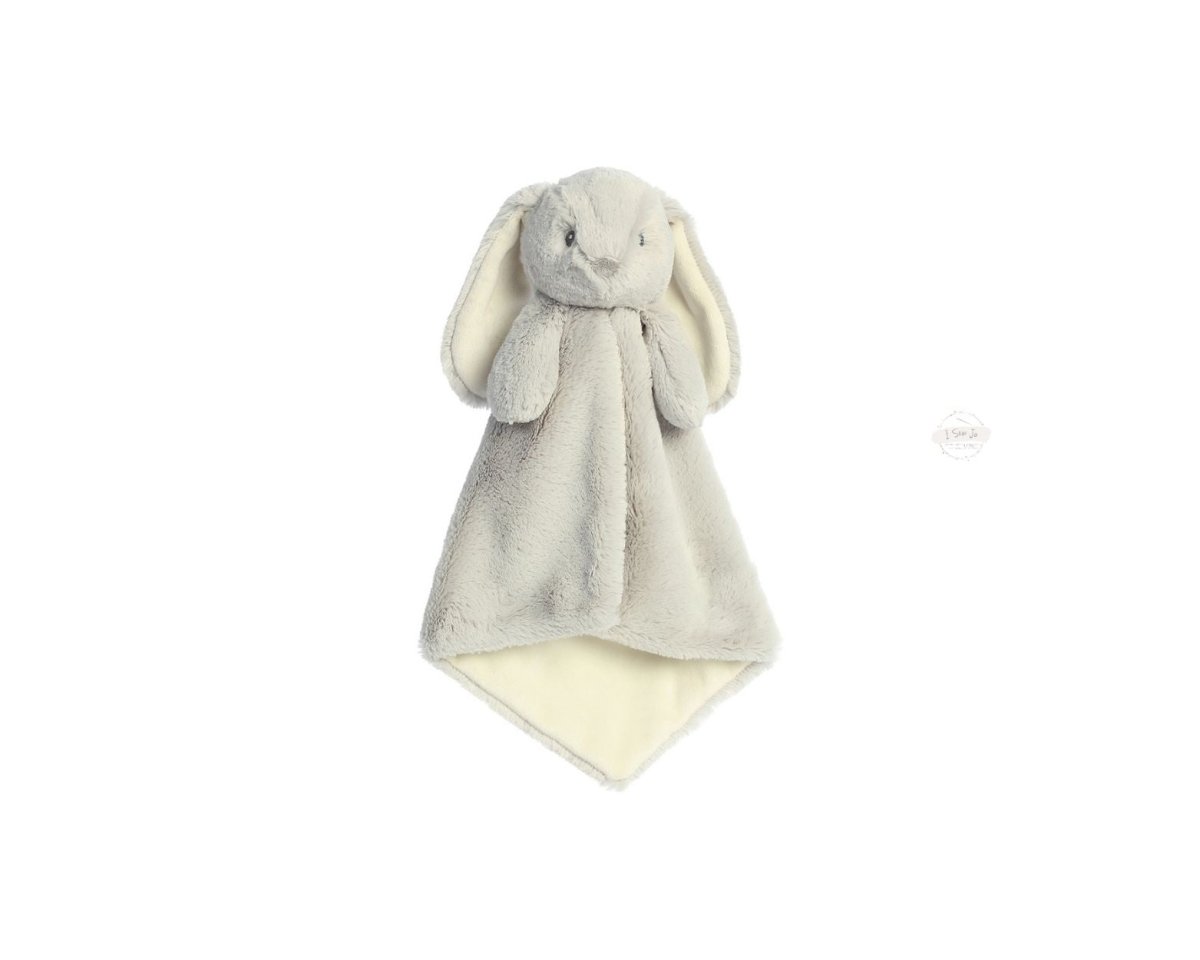 Dusk Bunny Rattle and Lovey SetEbba