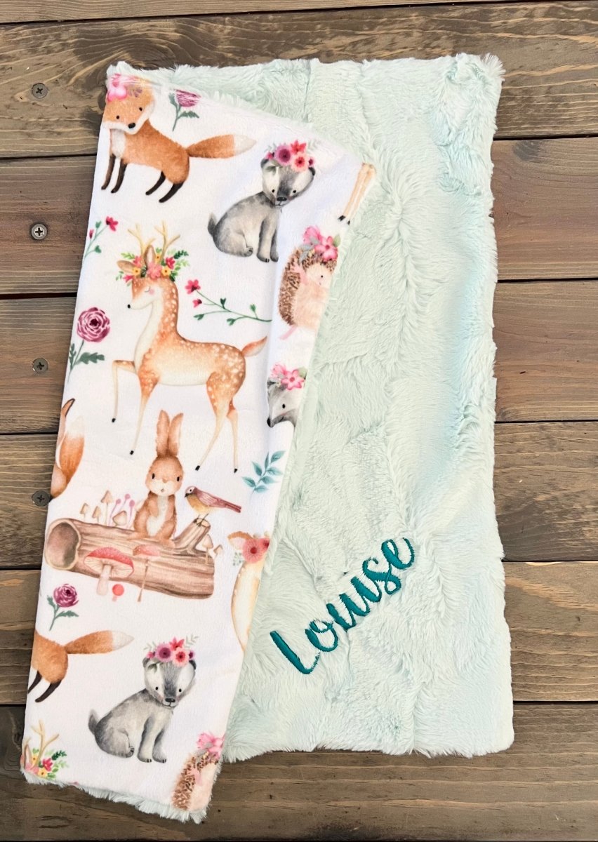 Woodland Minky LoveyI Sew Jo