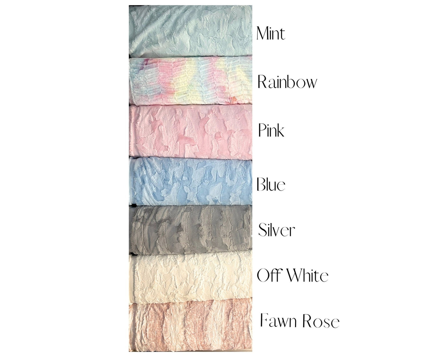 Plush Minky Baby Lovey BlanketI Sew Jo