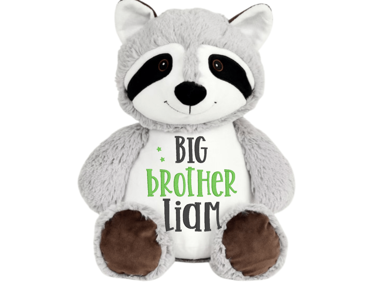 Personalized Big Brother BearI Sew Jo