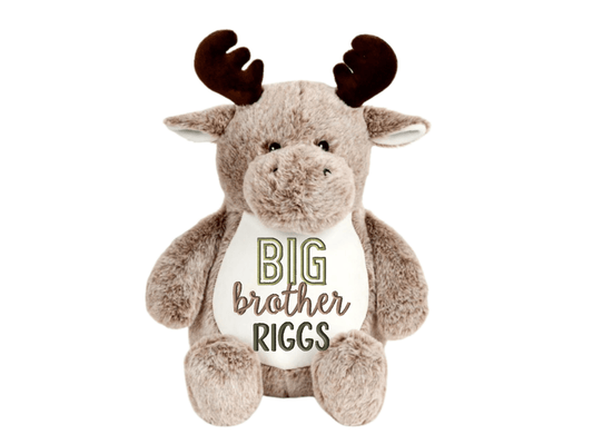 Personalized Big Brother Stuffed AnimalI Sew Jo