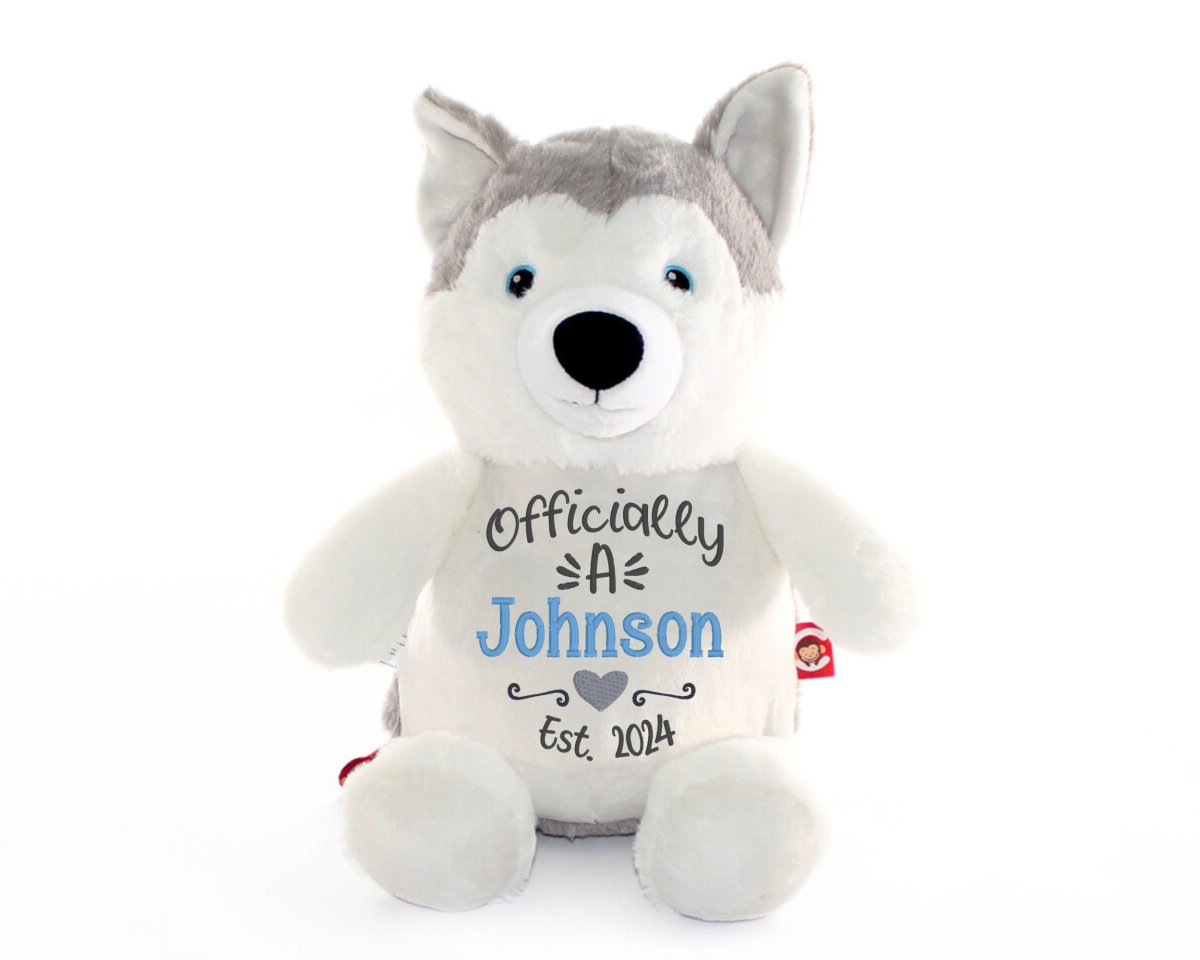 ) "Officially A" Adoption Stuffed AnimalI Sew Jo