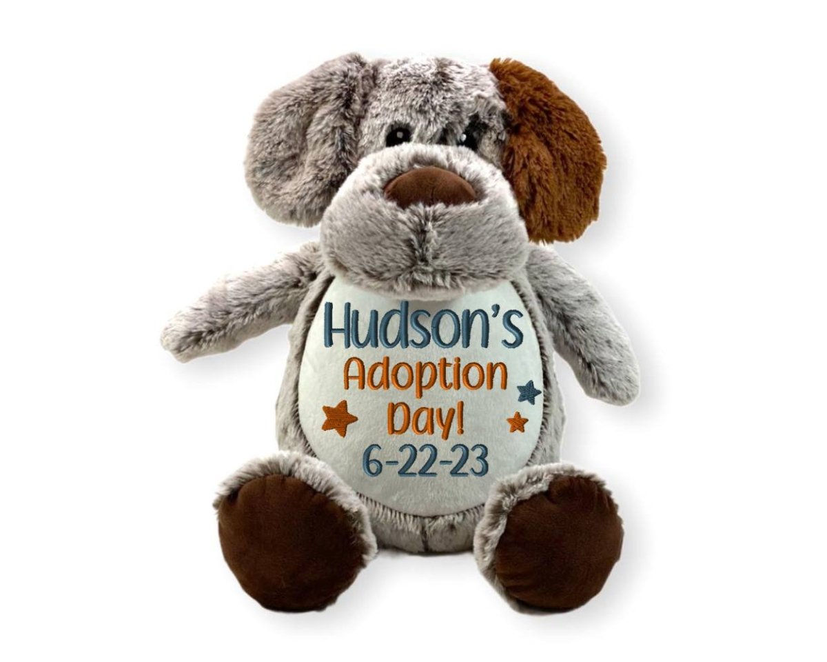 Boys Adoption Day Stuffed AnimalI Sew Jo