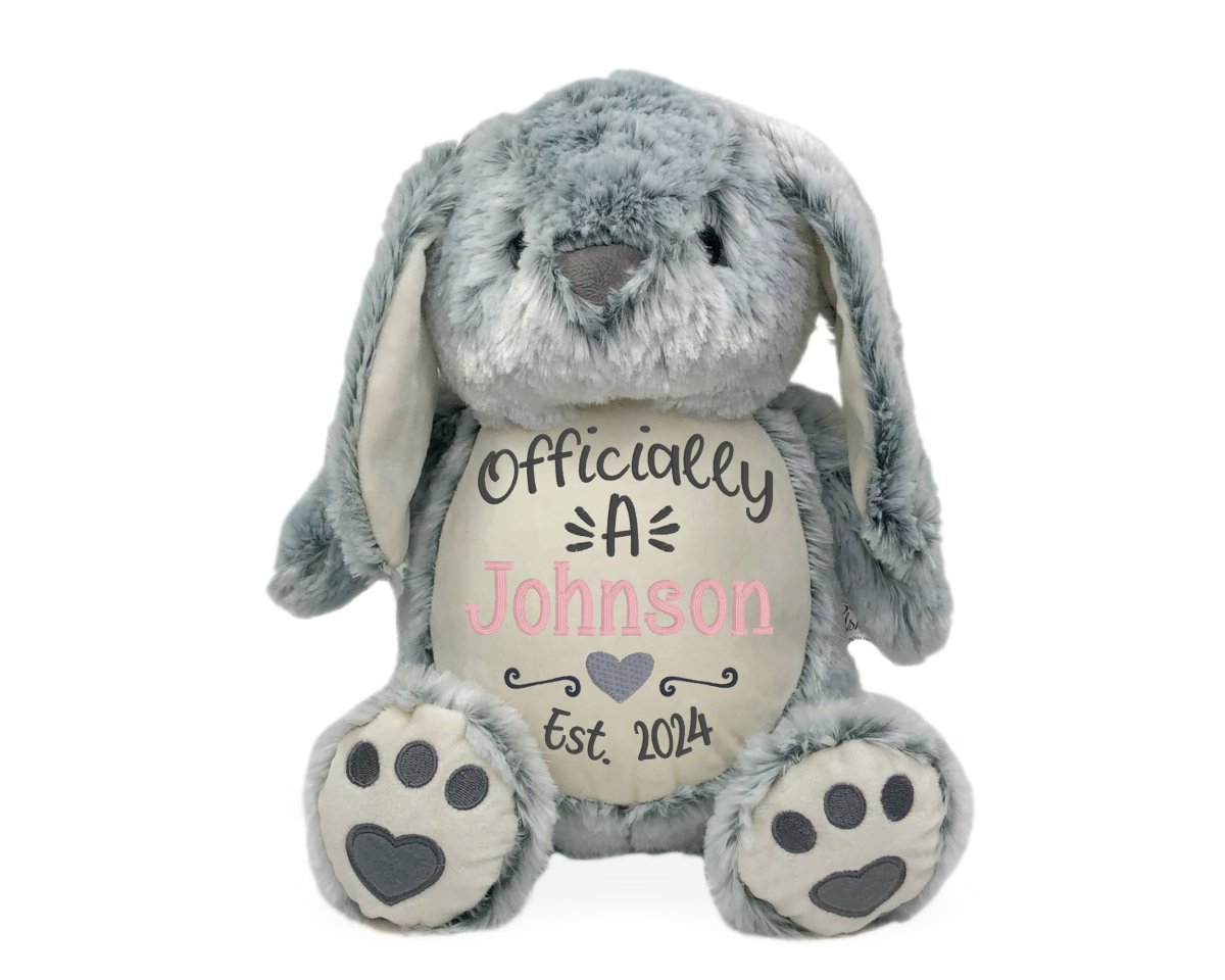 “Officially A" Adoption Stuffed AnimalI Sew Jo