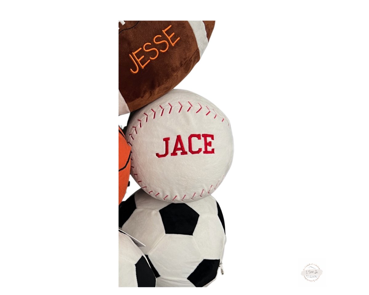 Plush 9" BaseballI Sew Jo