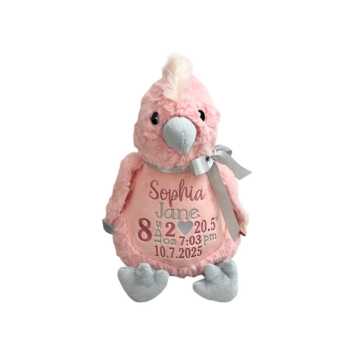 Girls Birth Stat Stuff AnimalCubbies