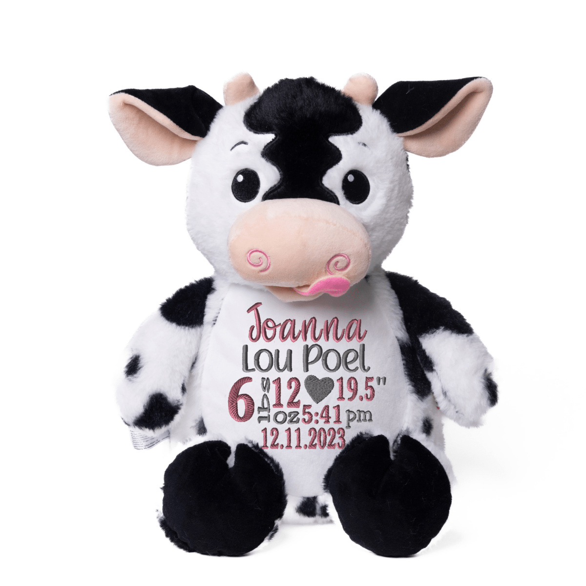 Personalized Birth Info Stuffed AnimalCubbies