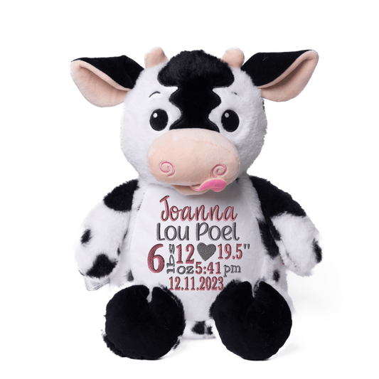 Personalized Birth Info Stuffed AnimalCubbies