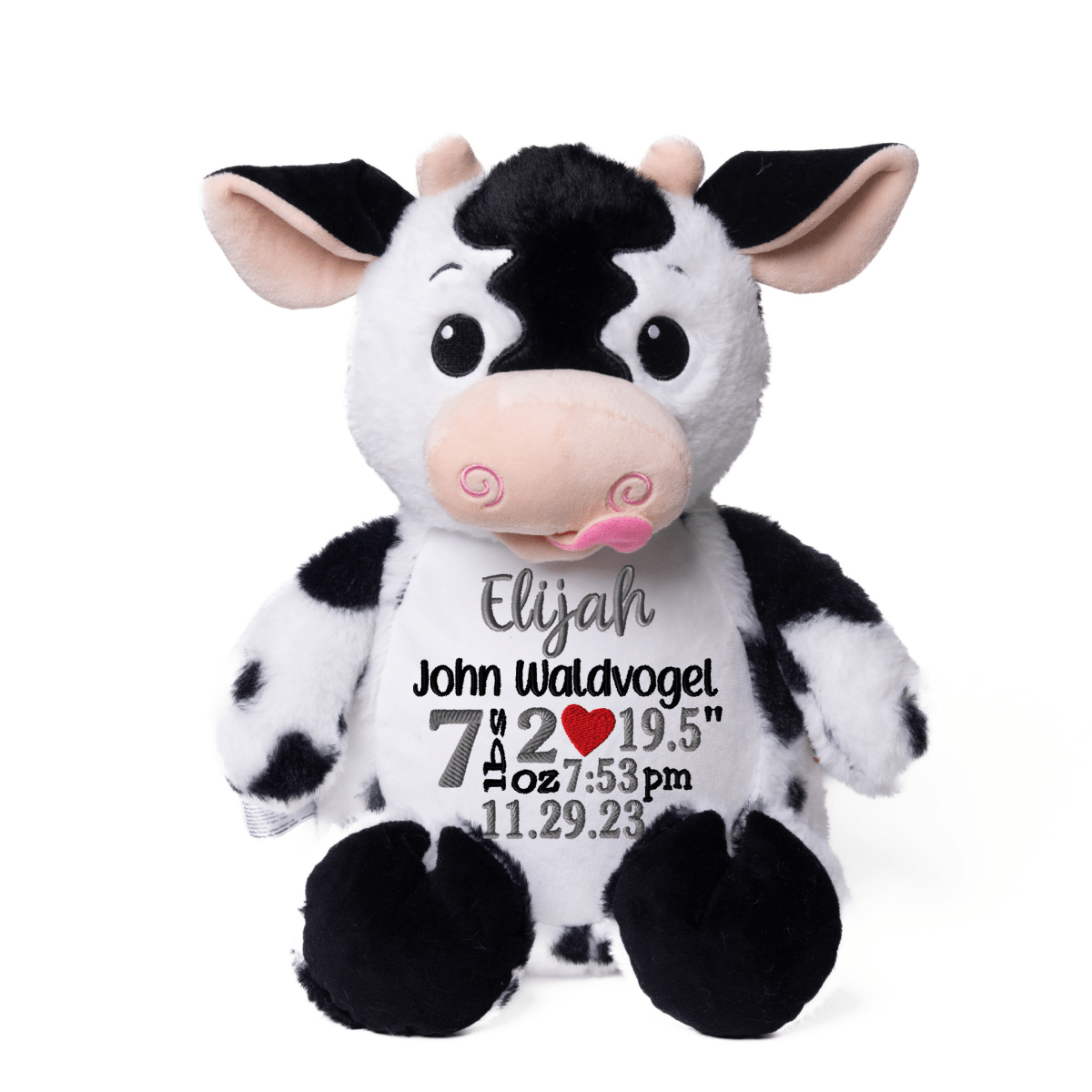 Personalized Birth Info Stuffed AnimalCubbies