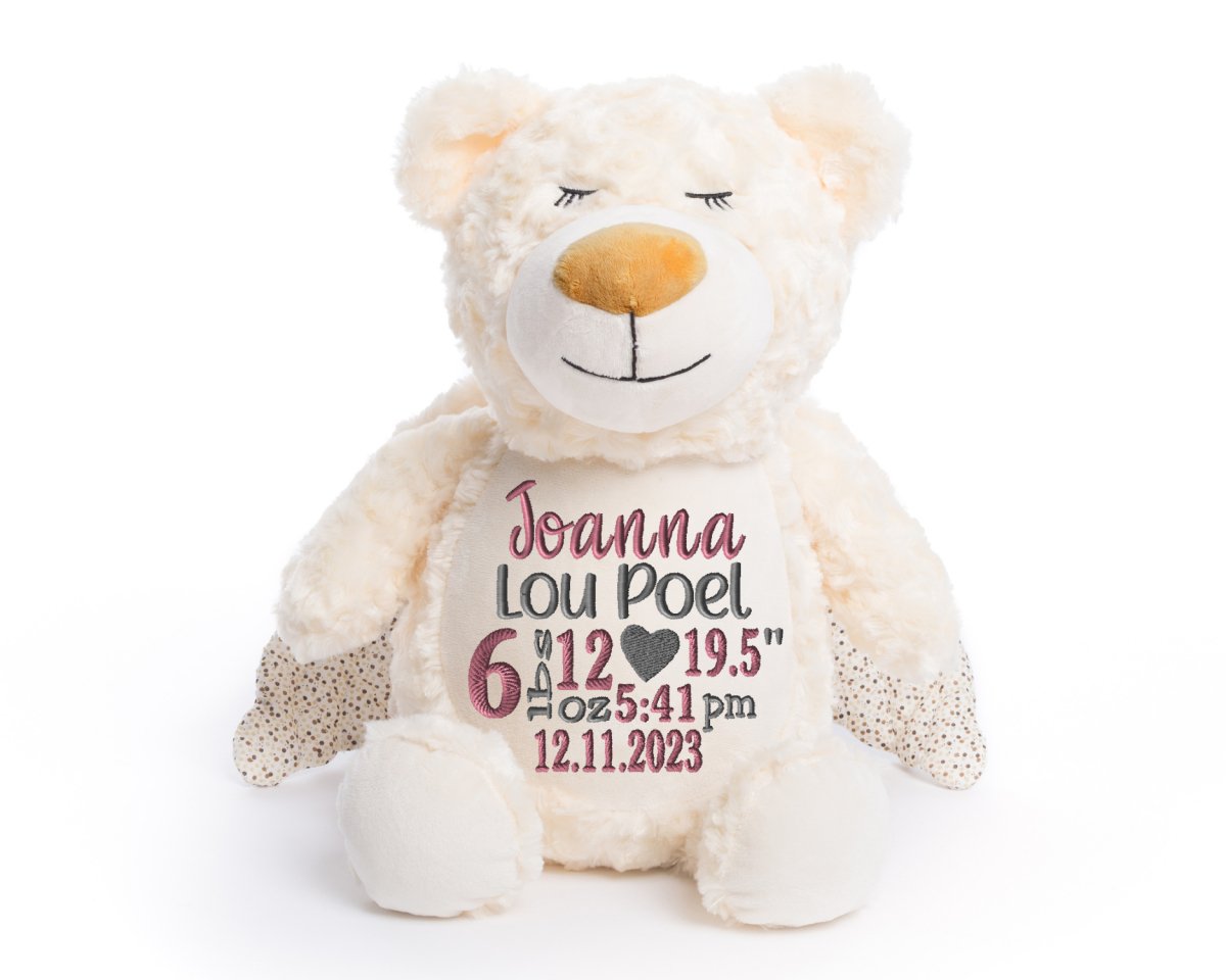 Personalized Bear Birth Stat Stuff AnimalLITTLE ELSKA