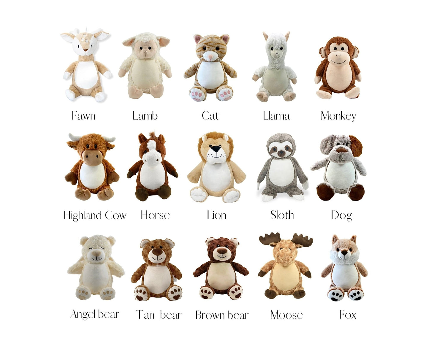 Design Your Own Sibling Stuffed AnimalI Sew Jo