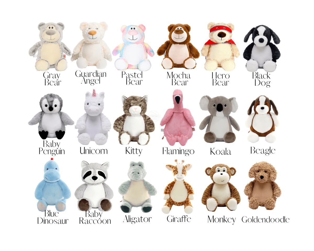 Design Your Own Sympathy Stuffed AnimalI Sew Jo