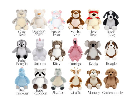Design Your Own Sympathy Stuffed AnimalI Sew Jo