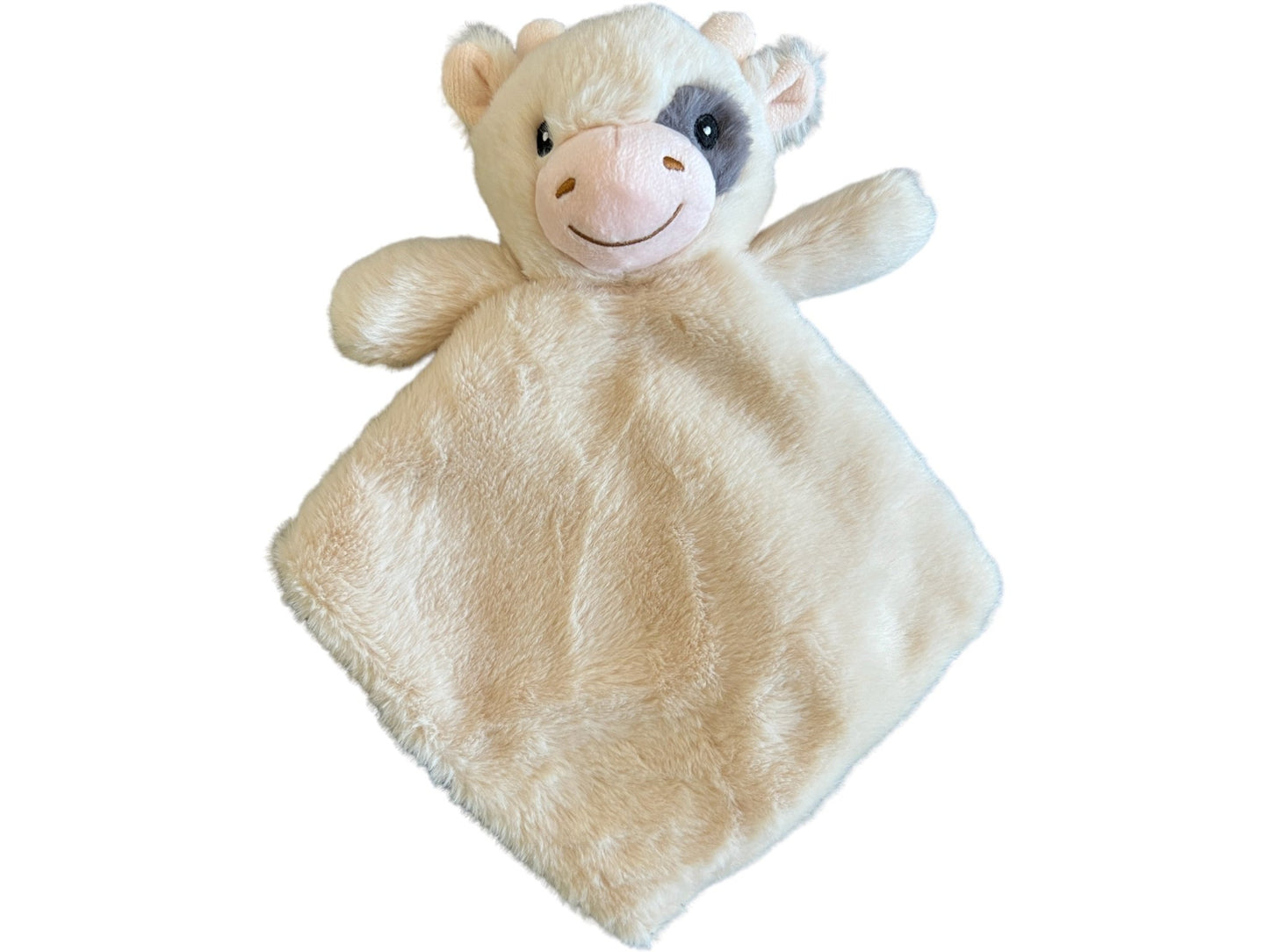 Fluffy Cow Rattle LoveyLinzy Toys