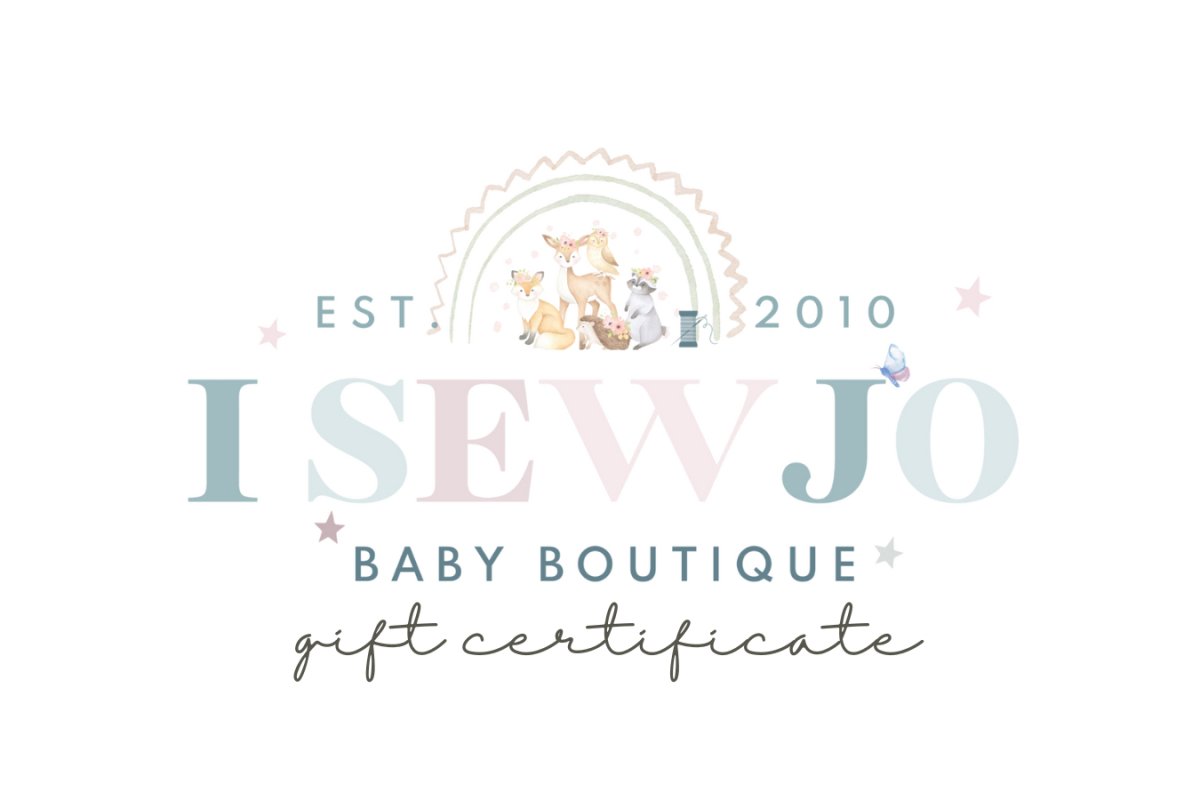 I Sew JO Gift CertificateI Sew Jo