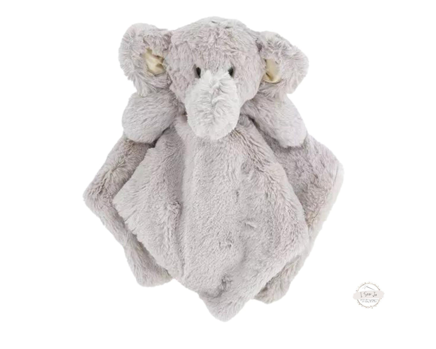 Gray Elephant Rattle LoveyLinzy Toys