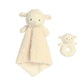 Lamb Lovey and Rattle Gift SetEbba