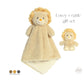 Leo Lion Lovey and Rattle Gift SetEbba