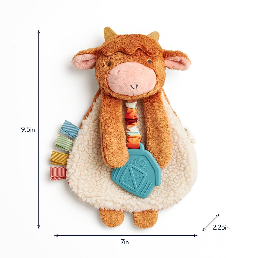 *NEW* Highland Cow Itzy Friends Lovey™ PlushItzy Ritzy