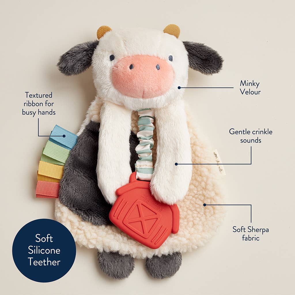 *NEW* Cow Itzy Friends Lovey™ PlushItzy Ritzy