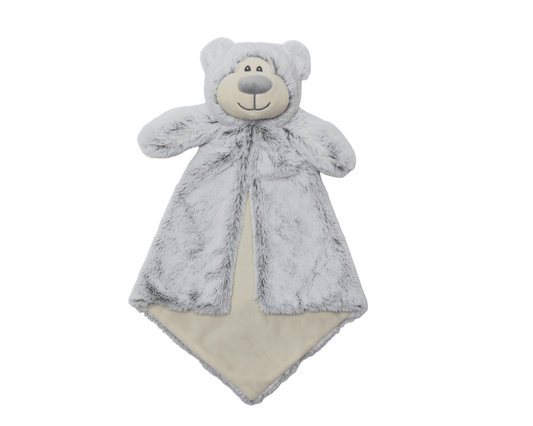 Baby Grey Bear LoveyCubbies