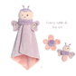 Butterfly Lovey Rattle Toy SetEbba
