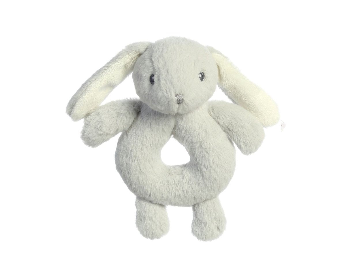 Dusk Bunny Rattle and Lovey SetEbba