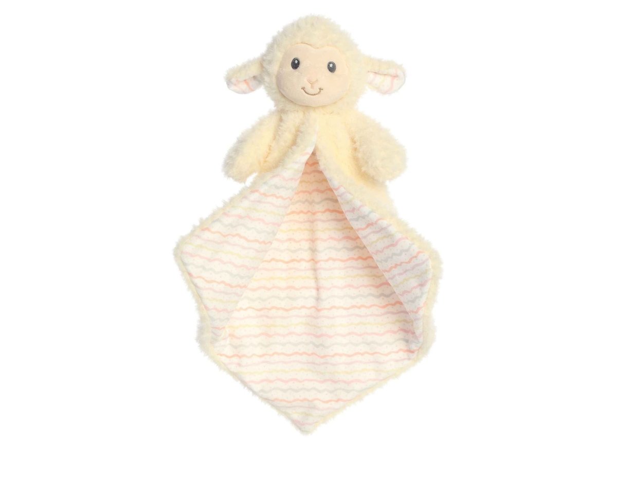 Pastel Lamb Lovey BlanketEbba