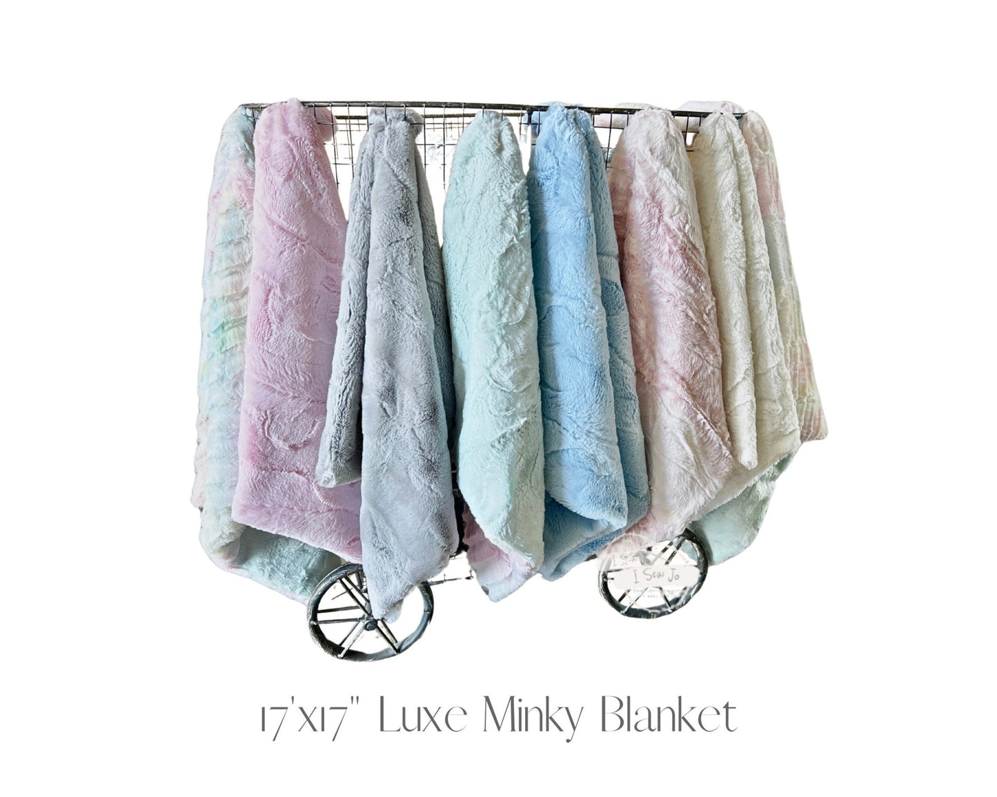 Plush Minky Baby Lovey BlanketI Sew Jo