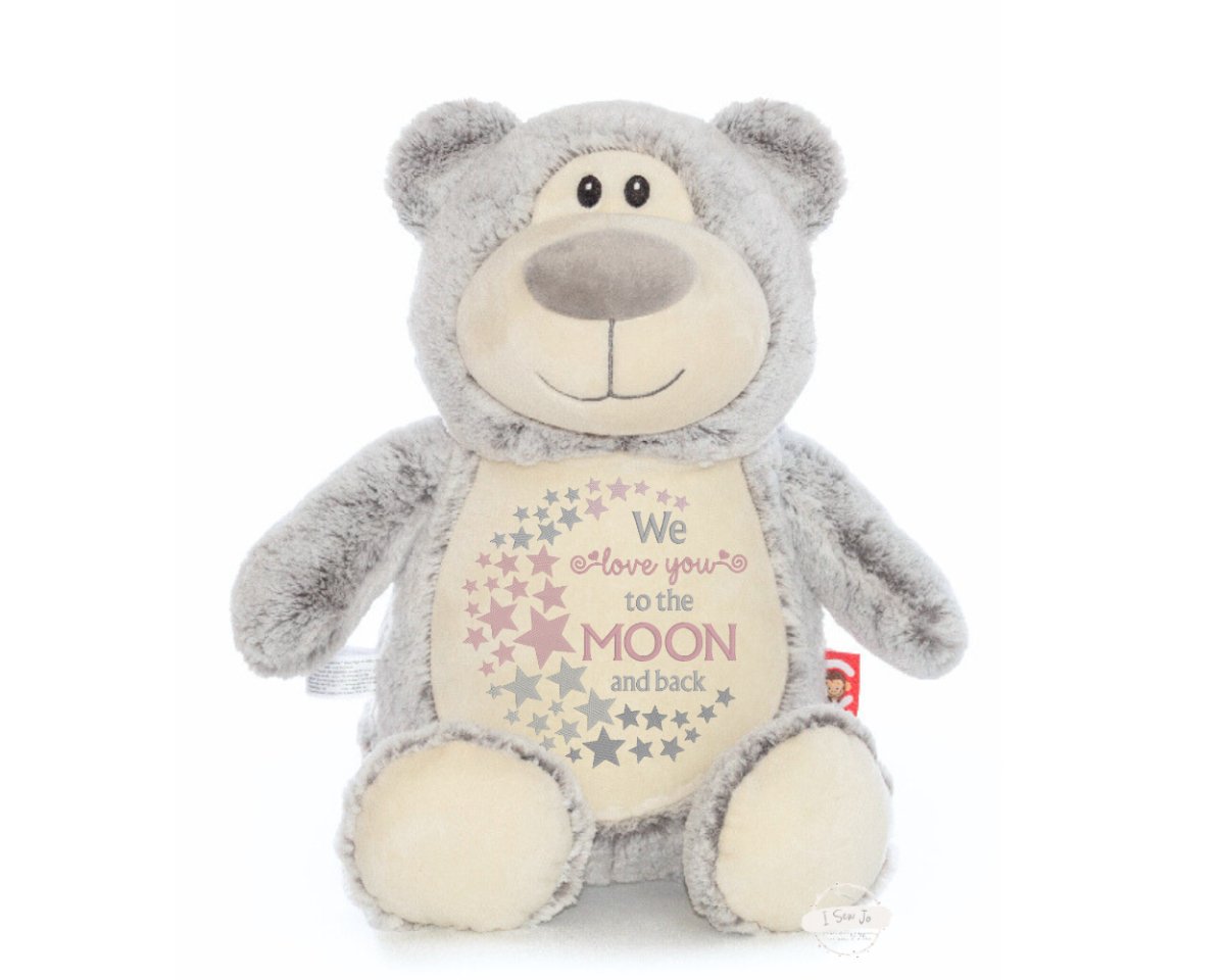 Moon and Stars Girls Stuffed AnimalLITTLE ELSKA