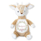 Personalized Floral Name Stuffed AnimalrLITTLE ELSKA