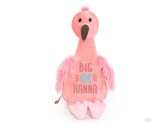 Personalized Big Sister Stuffed AnimalI Sew Jo