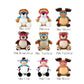 Personalized Brother Stuffed AnimalI Sew Jo