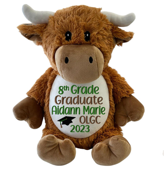 Personalized Graduation Stuffed AnimalI Sew Jo