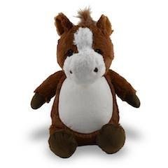 Personalized Horse Stuffed Animal Lovey SetI Sew Jo