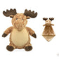 Personalized Moose Stuffed Animal Lovey SetLITTLE ELSKA