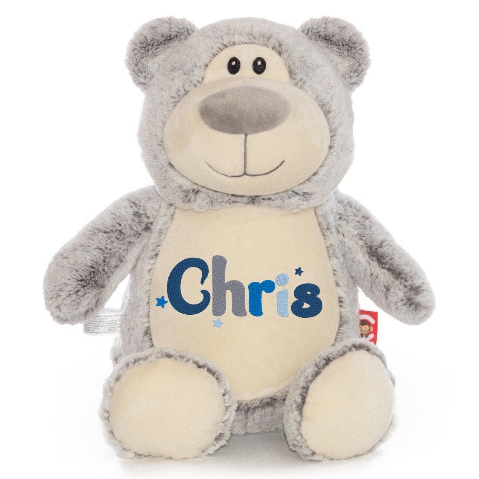 Personalized Plush Teddy BearI Sew Jo