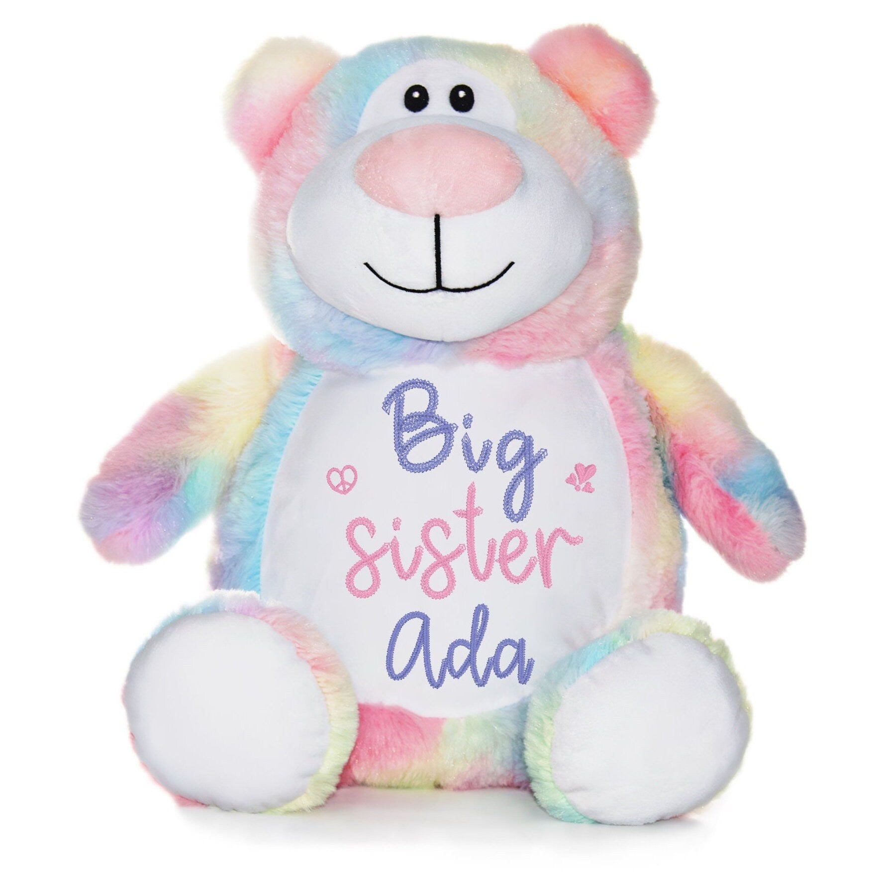 Personalized Big Sister Teddy BearI Sew Jo