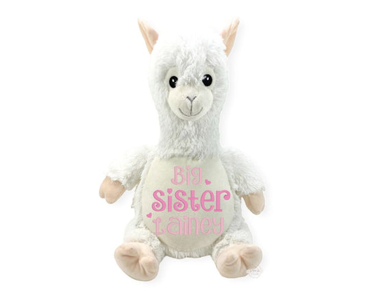 Personalized Stuffed Animal Big SisterI Sew Jo