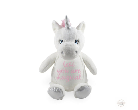 Personalized Unicorn Stuffed AnimalI Sew Jo