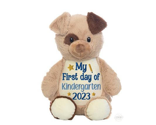 Personalized First Day Of School Stuffed AnimalsI Sew Jo