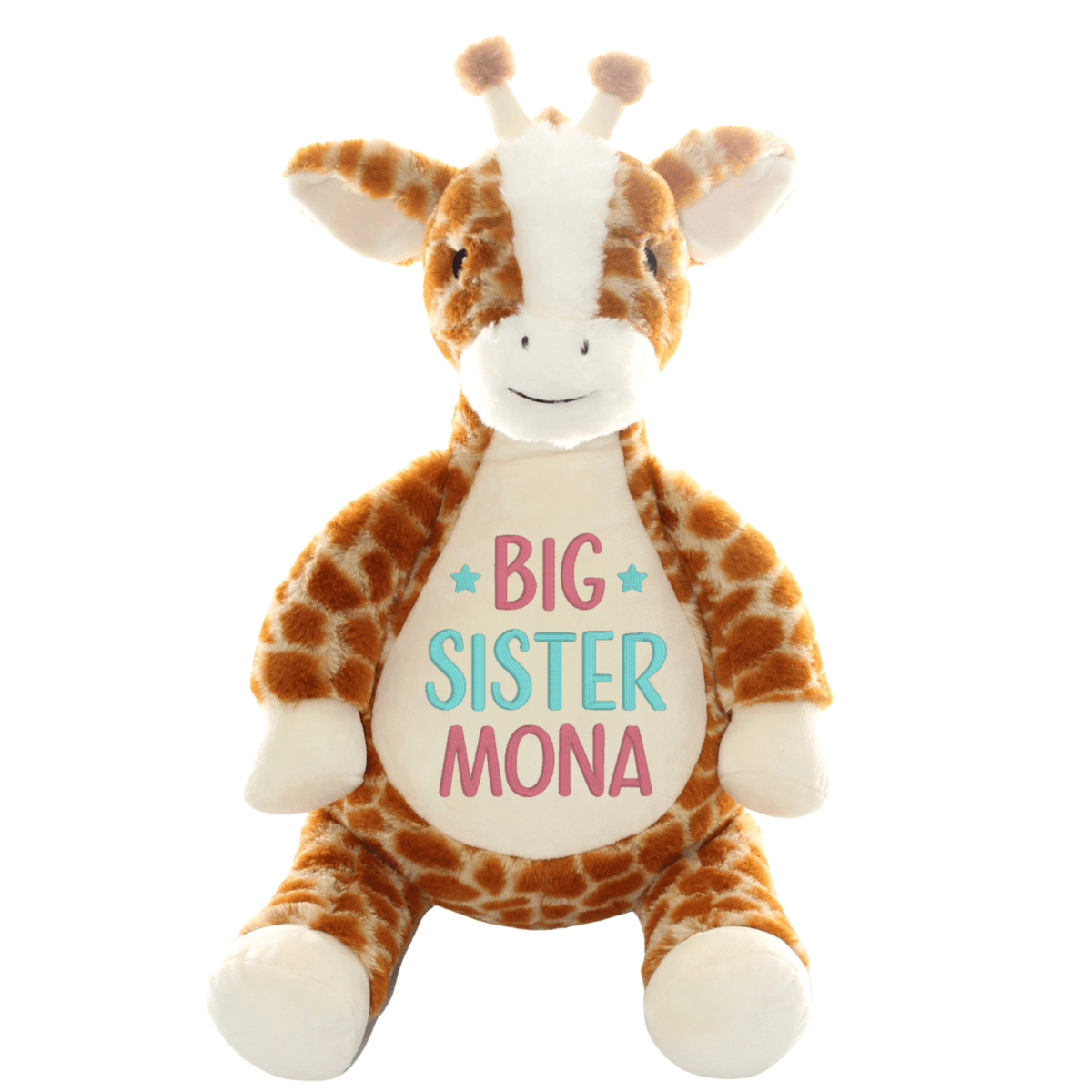 Personalized Big Sister Stuffed AnimalI Sew Jo