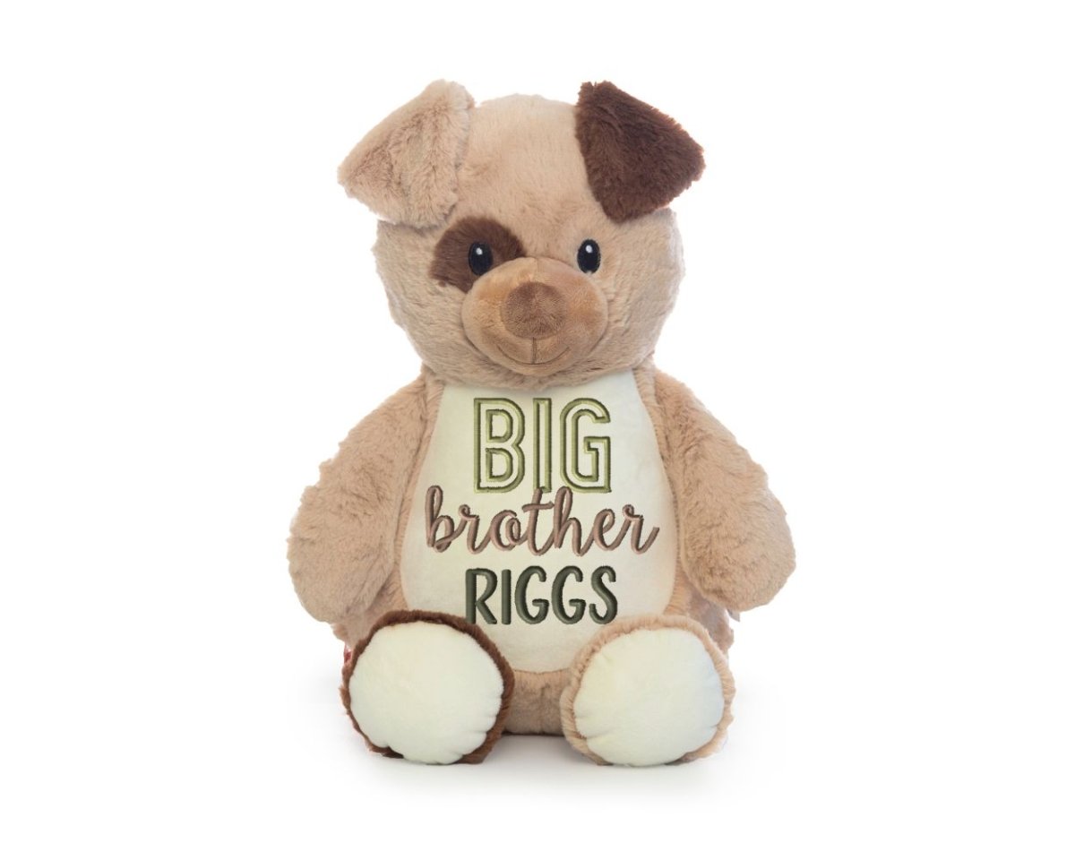 Personalized Brother Puppy DogI Sew Jo