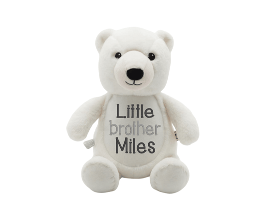 Personalized Little Brother Stuffed AnimalI Sew Jo