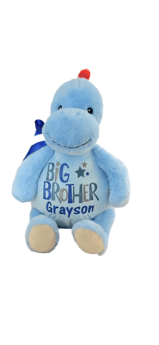 Personalized Name Raccoon Brother Stuffed Animal And Lovey SetCubbies