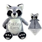 Personalized Name Raccoon Brother Stuffed Animal SetLITTLE ELSKA