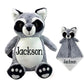 Personalized Name Raccoon Brother Stuffed Animal SetLITTLE ELSKA